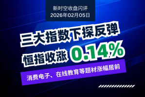 新时空 | 收盘闪评-20260205 - 新时空