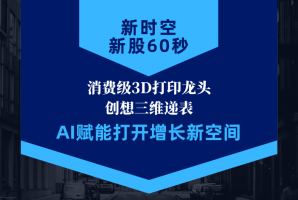 新时空 | 新股60秒：创想三维