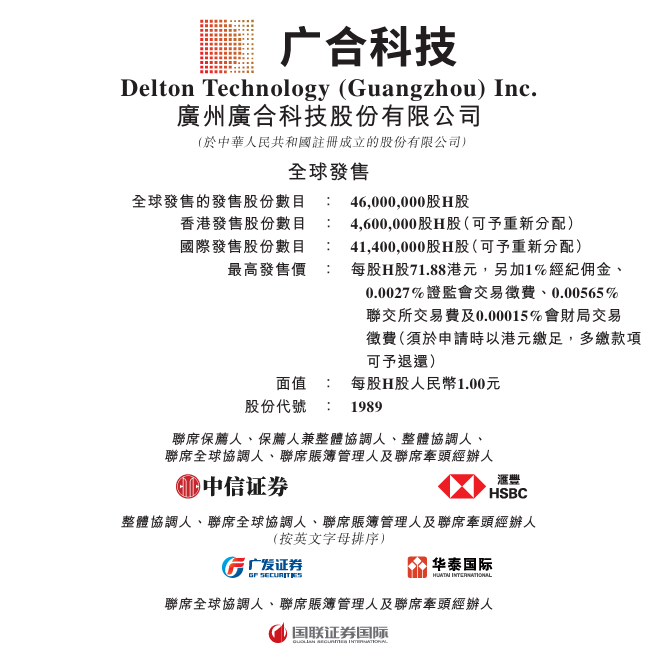 新時空-廣合科技招股書