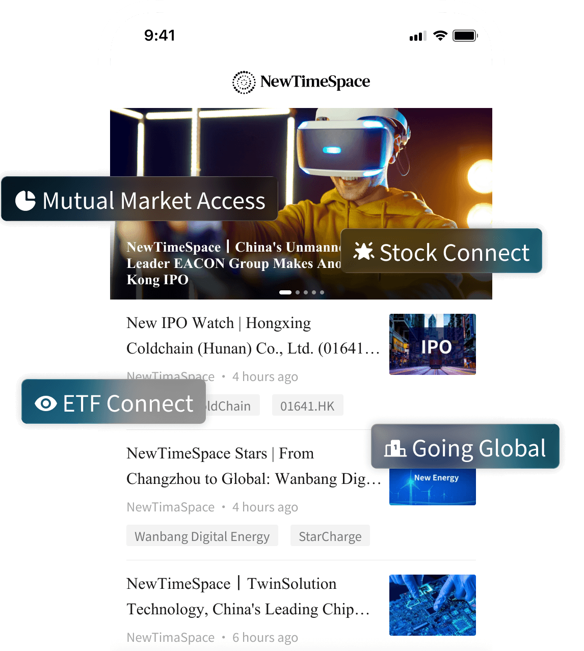 NewTimeSpace App Preview
